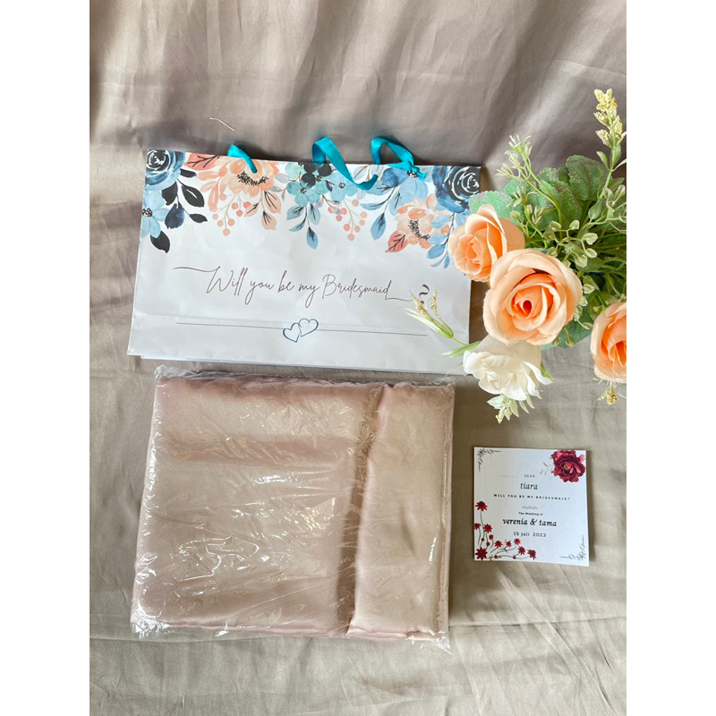 paket bridesmaid satin velvet (tanpa tile brokat)