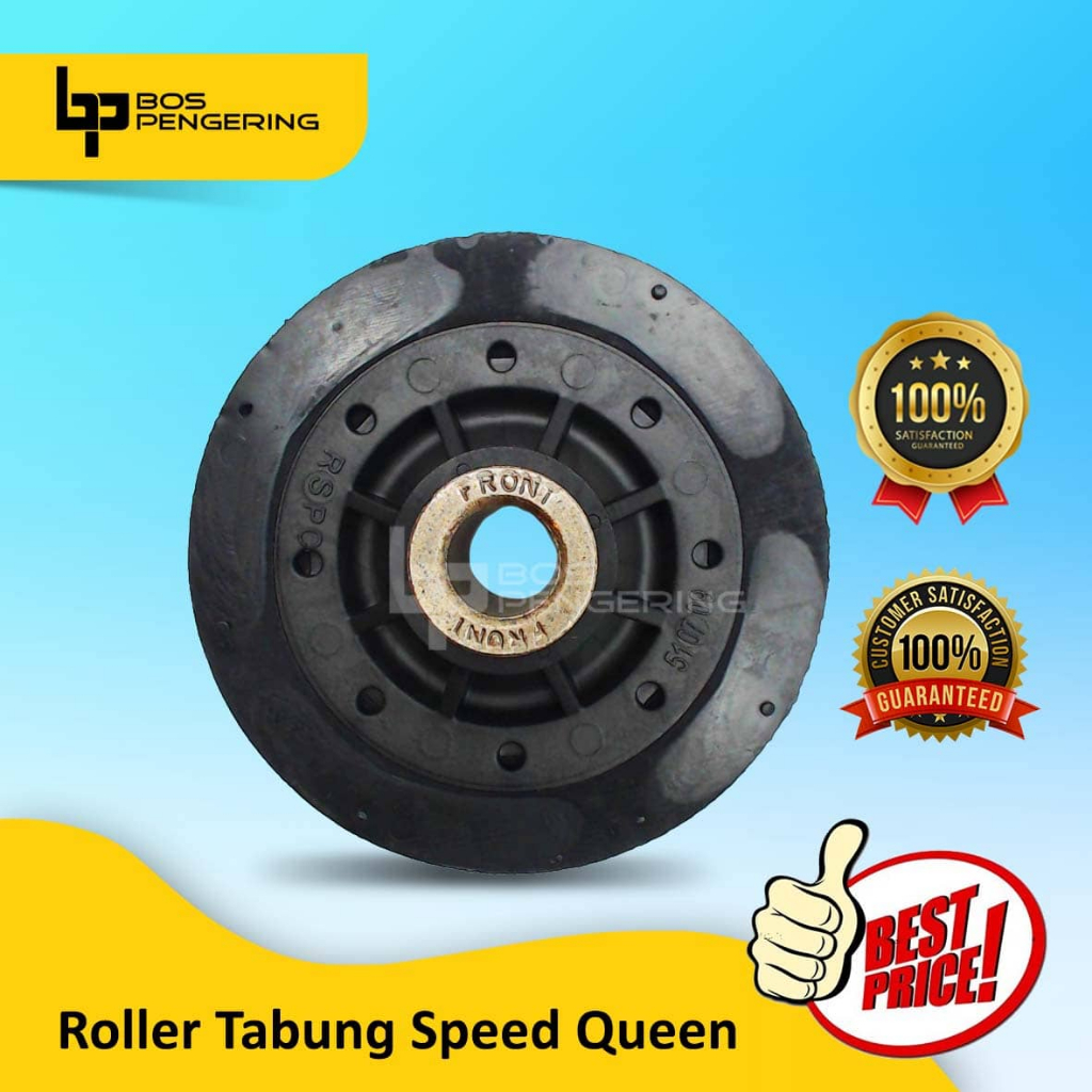 SPAREPART MESIN PENGERING DRYER SPEED QUEEN UNIMAC HUEBSC SPEEDQUEEN SQ Roller As Shaft Idler Pulley