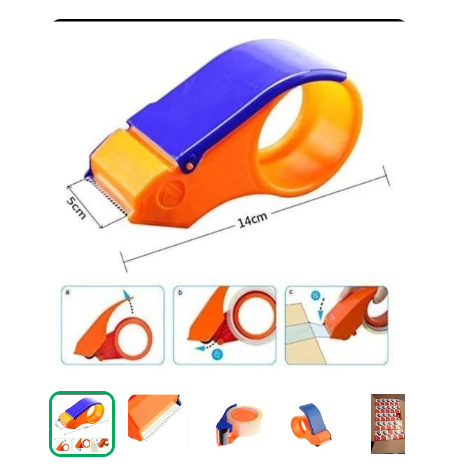 

Dispenser Lakban / Cutter Tape Lakban /Cuter Tape /Murah Surabaya 2inc
