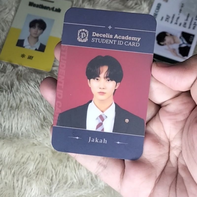 Student ID Card Dark Moon Jakah Jungwon Enhypen