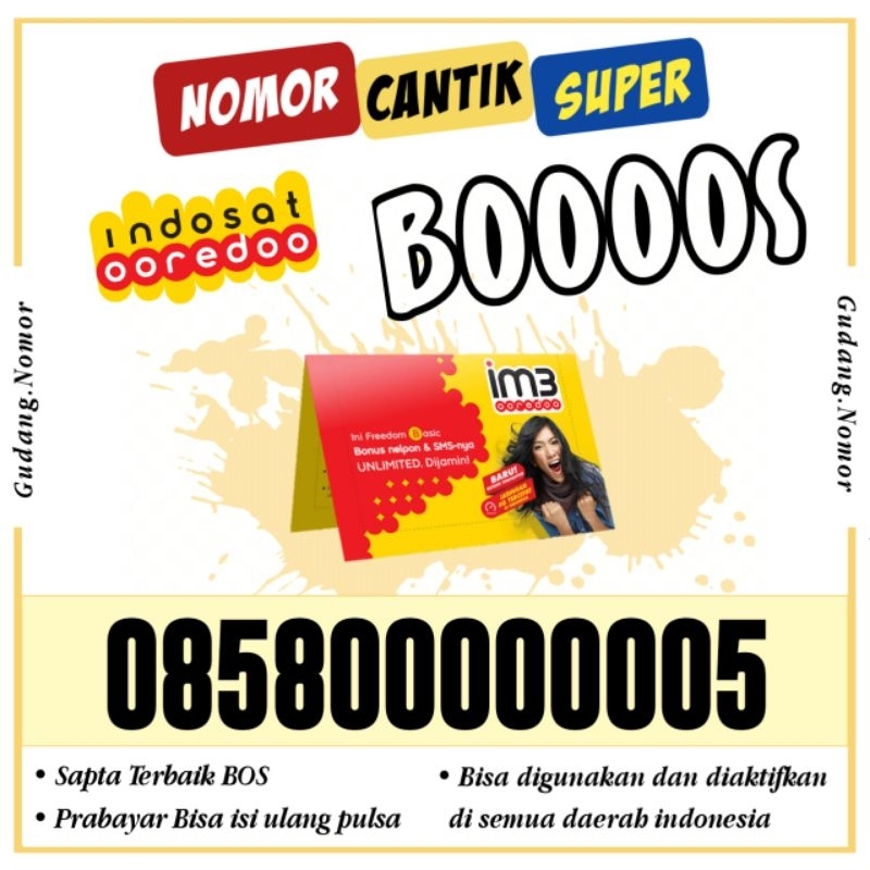 Nomor Cantik Im3 Indosat Sapta 0000000 Nomer Cantik Indosat Im3 805 Kartu Perdana Cantik Indosat