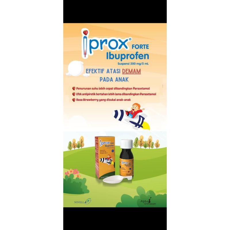 Iprox Forte (Ibuprofen) sirup