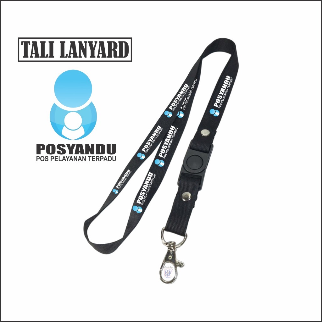 

TALI LANYARD POSYANDU LOGO POS PELAYANAN TERPADU - TALI ID CARD GANTUNGAN KUNCI GANTUNGAN FLASHDISK GANTUNGAN NAMETAG TALI LANYARD BEST SELLER COD