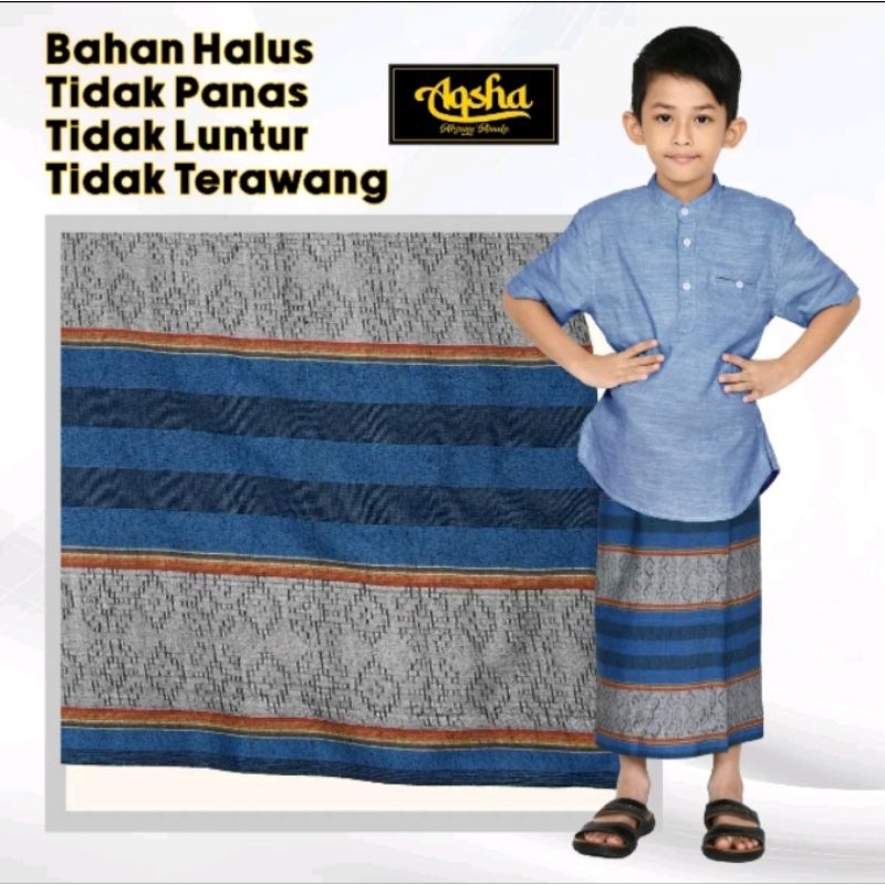 sarung anak 5-9 tahun / sarung anak laki laki 5 tahun / sarung anak sd,tk, / sarung anak wadimor laki