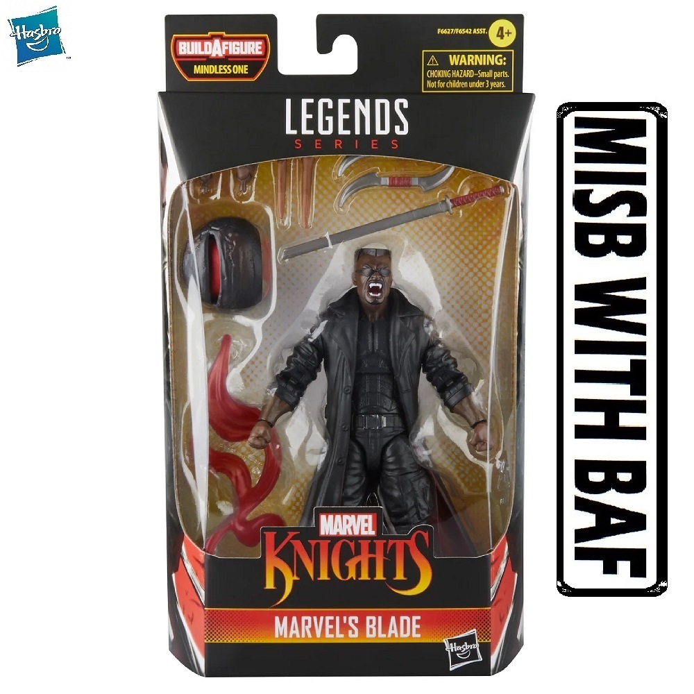 MARVEL Legends Series MARVEL Knights Wave Marvel's Blade Figure BAF Mindless One
