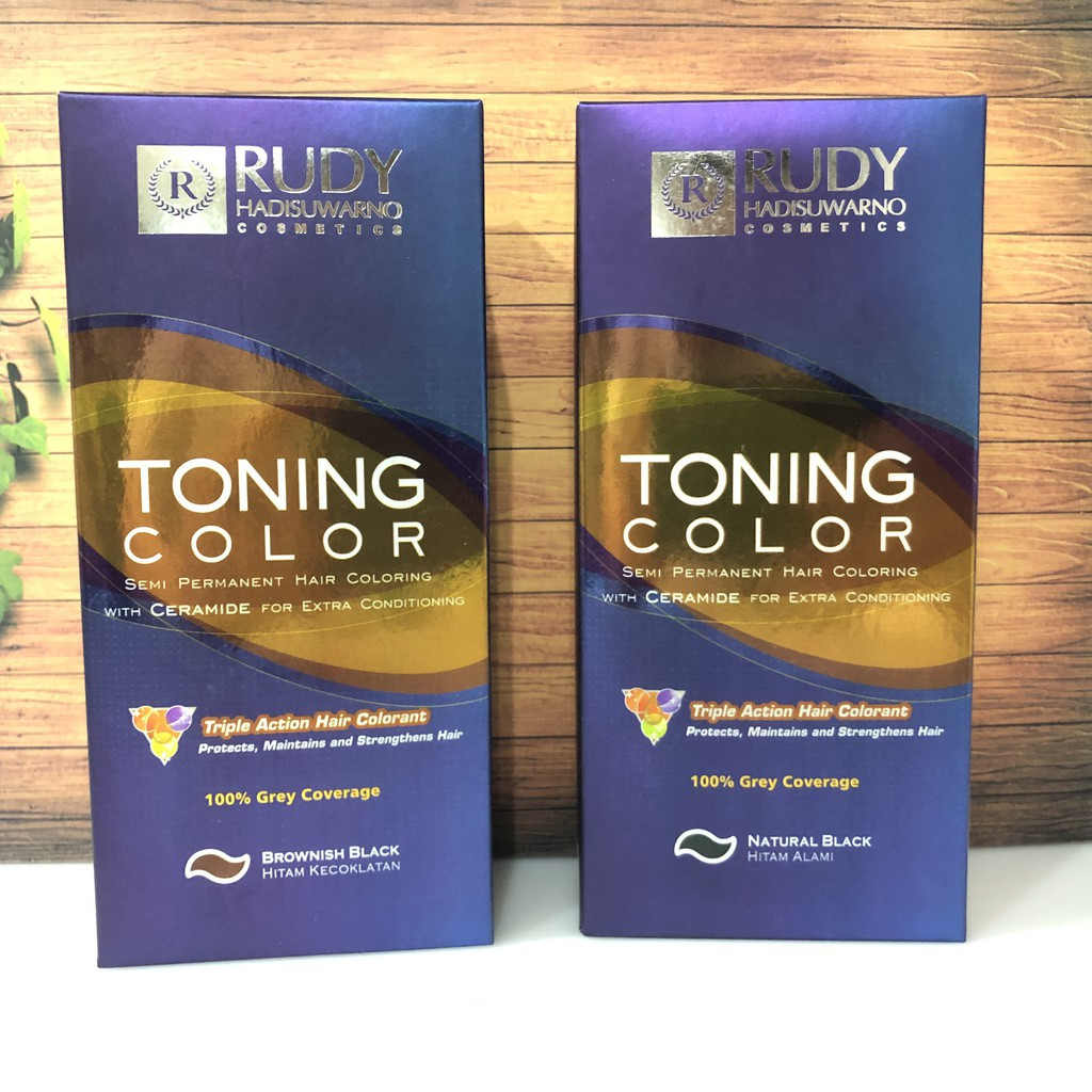 Rudy Hadisuwarno Toning Color / Pewarna Rambut Semi-Permanen