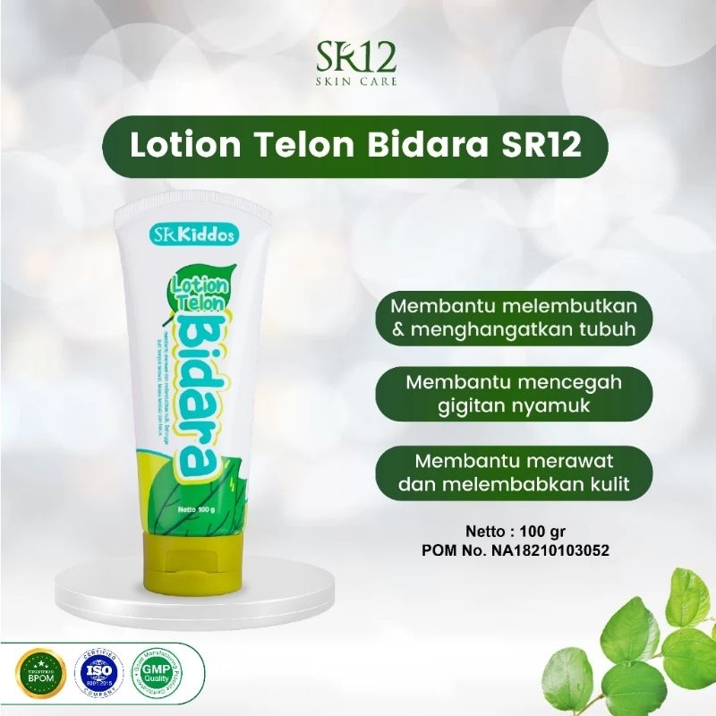 LOTION TELON BIDARA SR12 KIDDOS || MINYAK TELON BIDARA || SR12 ORIGINAL 100%