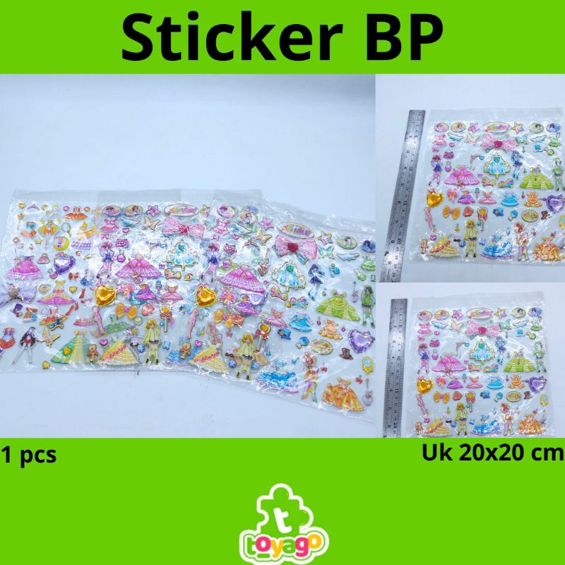 

Stiker Embos Barbie ukuran 20x20 1 Pcs Grosir Murah (sticker timbul new)