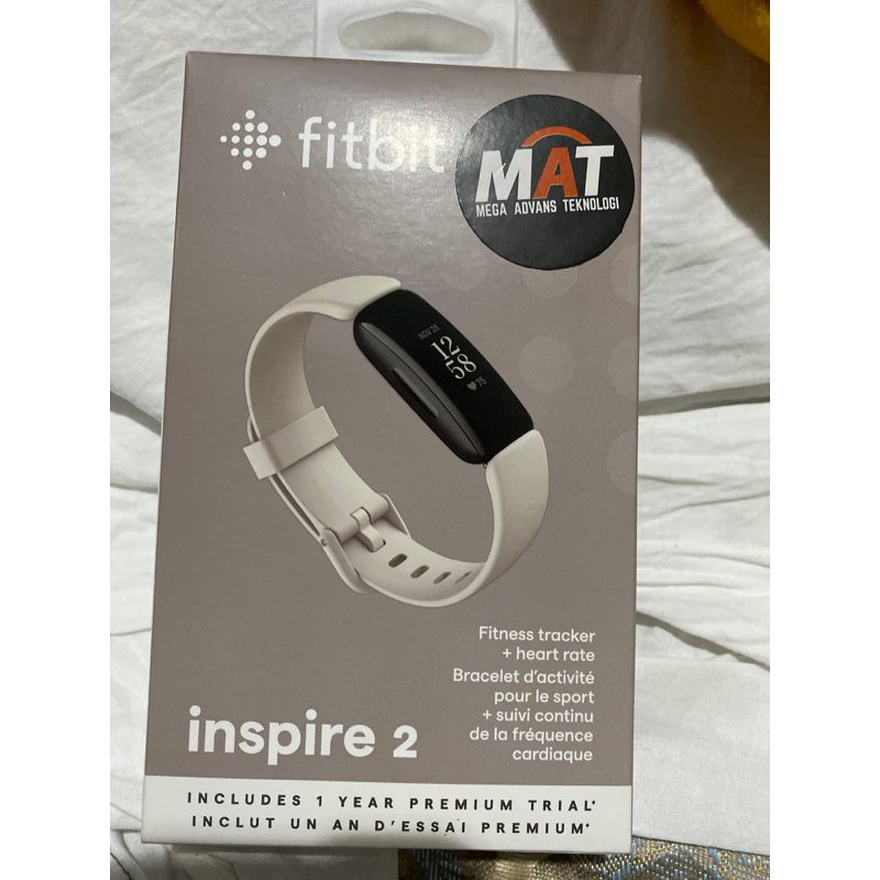 Fitbit Inspire 2 - Jam Tangan GPS dengan Pelacakan Kesehatan Lengkap