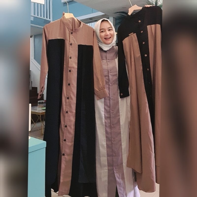 Gamis Alila kombinasi Premium