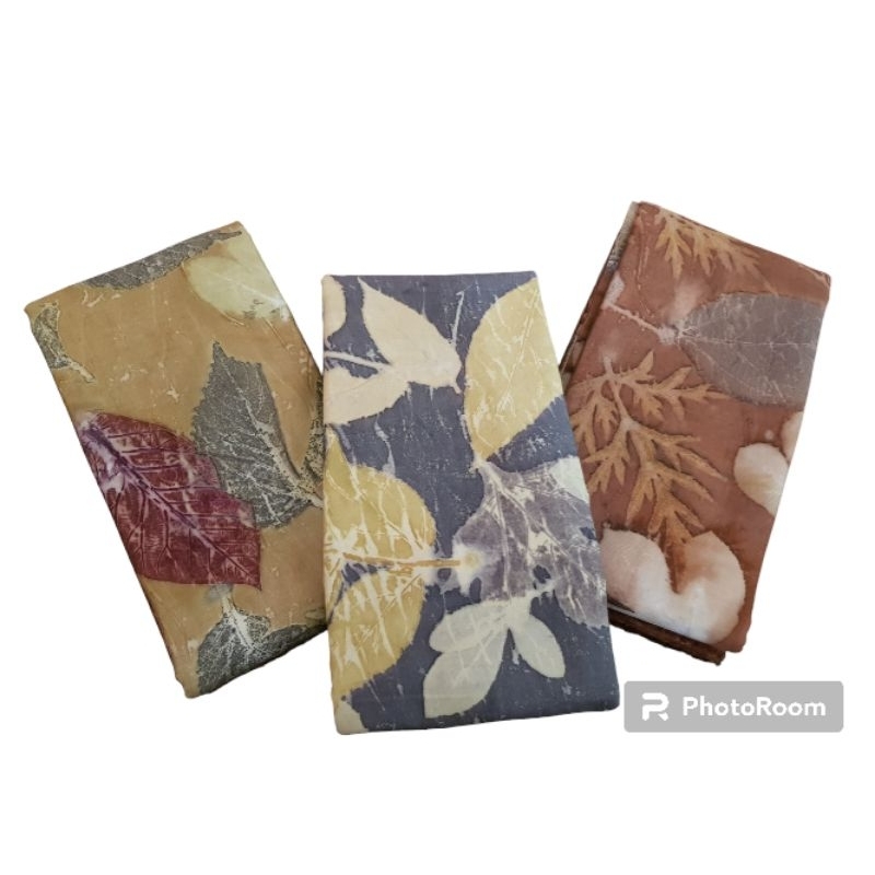 greenart.ecoprint Kain Katun Saten 215cm x 115cm