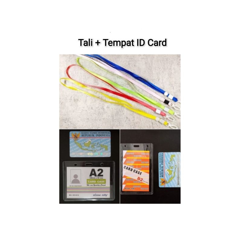 

Tali + Tempat ID Card