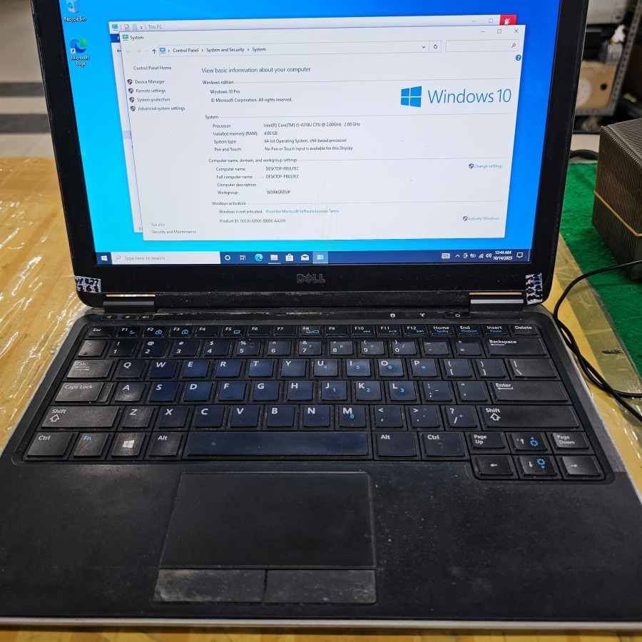 Laptop Dell Latitude E7240 (Core i5 4310U/Ram 4 GB/M SATA 128 GB/Layar 13 inch)