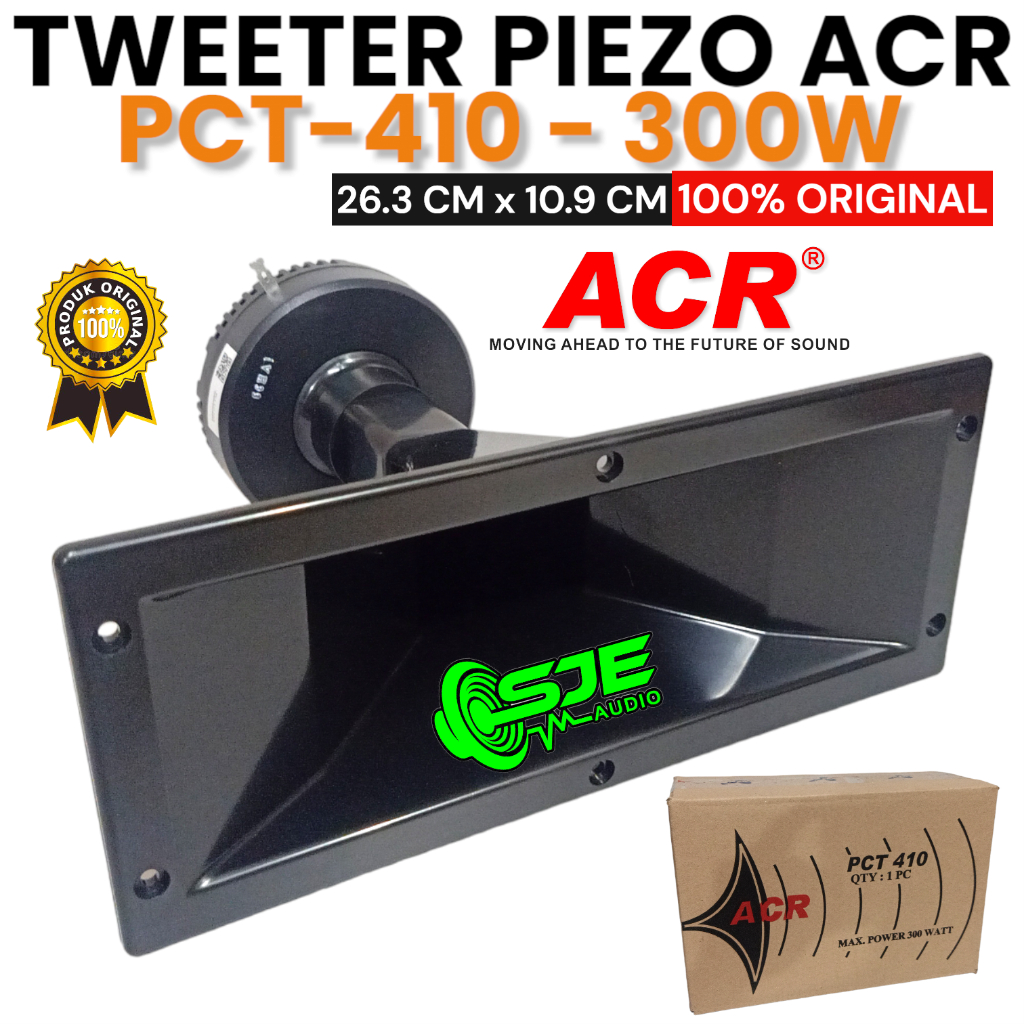 TWEETER KOTAK ACR HORN 300W PCT-410 PIEZO PIEZZO TWITER TWITTER TWETER PCT410 PCT 410 HI HIGH KOTAK 