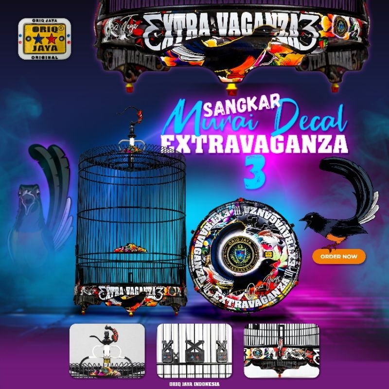 Sangkar Murai Extravaganza 3 Oriq Jaya