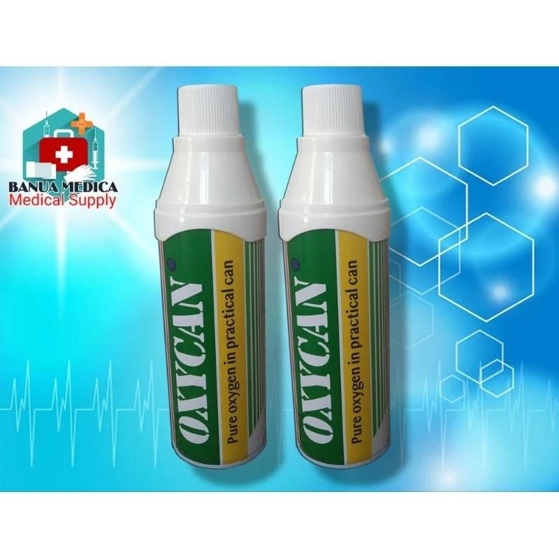 Oxycan / Oksigen Portable Tabung Kaleng 500cc