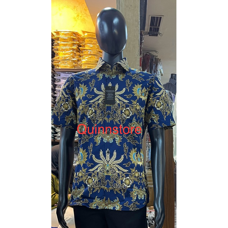 ALISAN Kemeja Batik Lengan Pendek  - Slim Fit - 042022