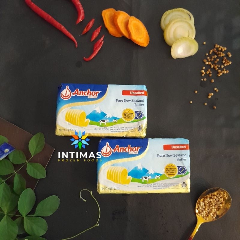 

Anchor Pure New Zealand Butter Unsalted Salted 227g