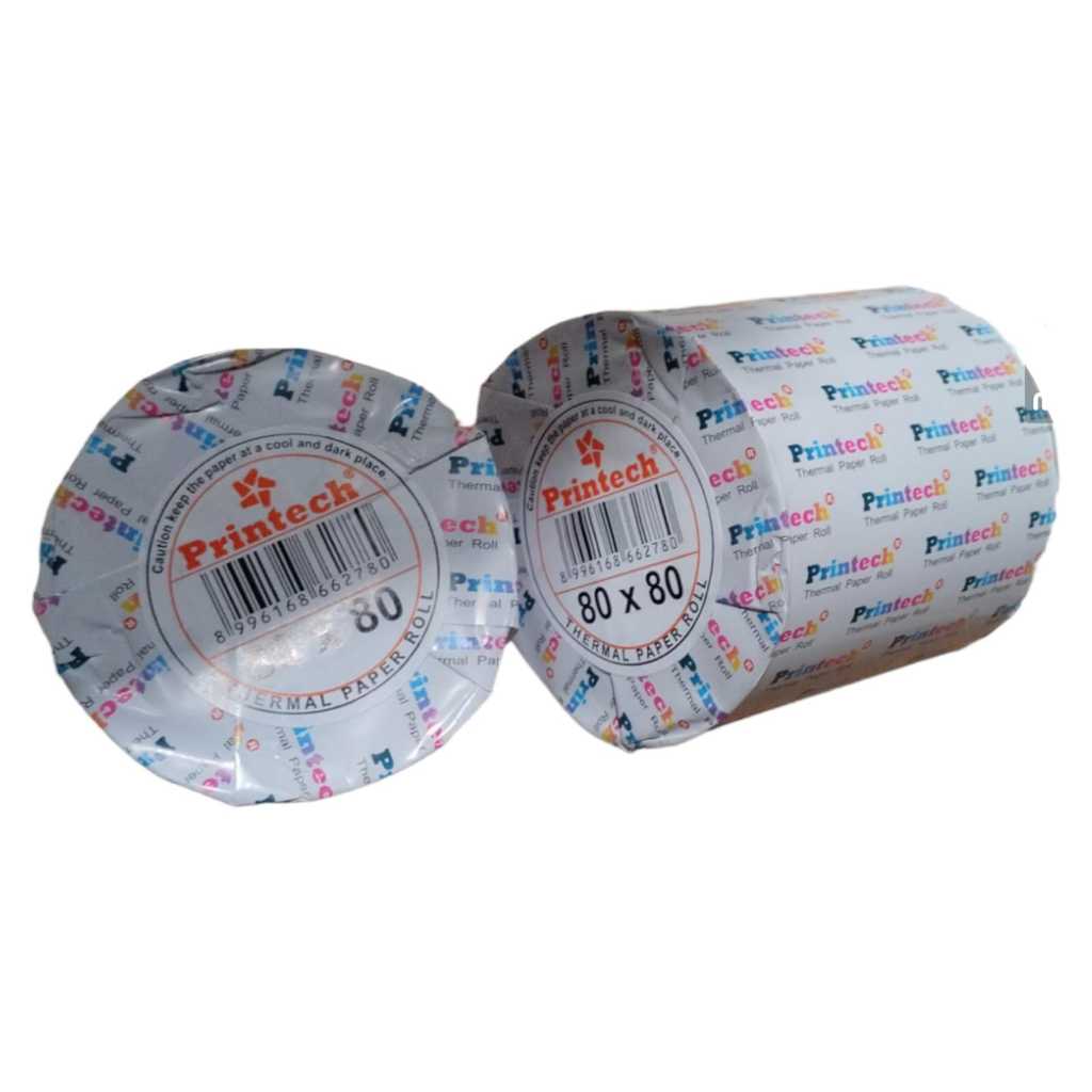 

Printech Thermal 80x80/Thermal paper roll/Kertas Termal