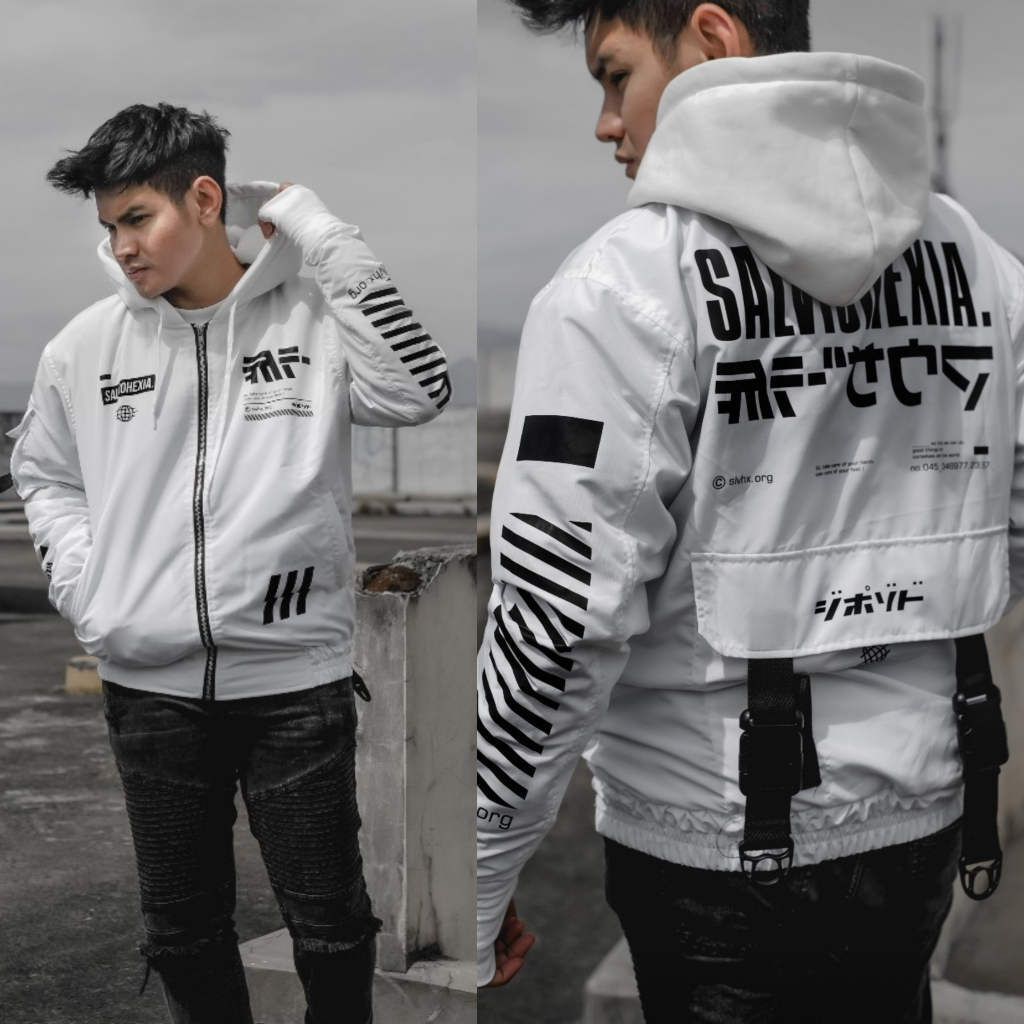 Jaket Bomber Hoodie Pria Bikers Waterproof  Original Diostro Salvio Hexia / Jacket Touring Tebal Ant