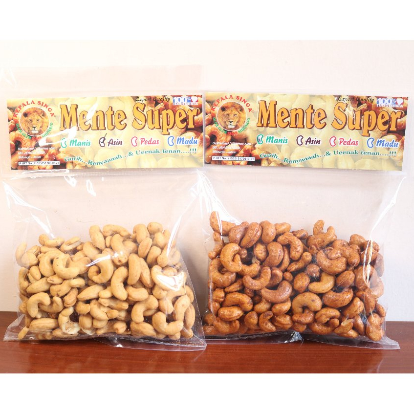 

KACANG MENTE GURIH ASIN MANIS KEPALA SINGA | CAMILAN OLEH OLEH SURABAYA MAKANAN RINGAN