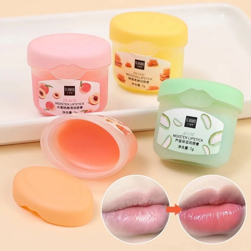 Afnansa Senana Lip Balm Jelly ~ Pelembab Dan Pemerah Bibir