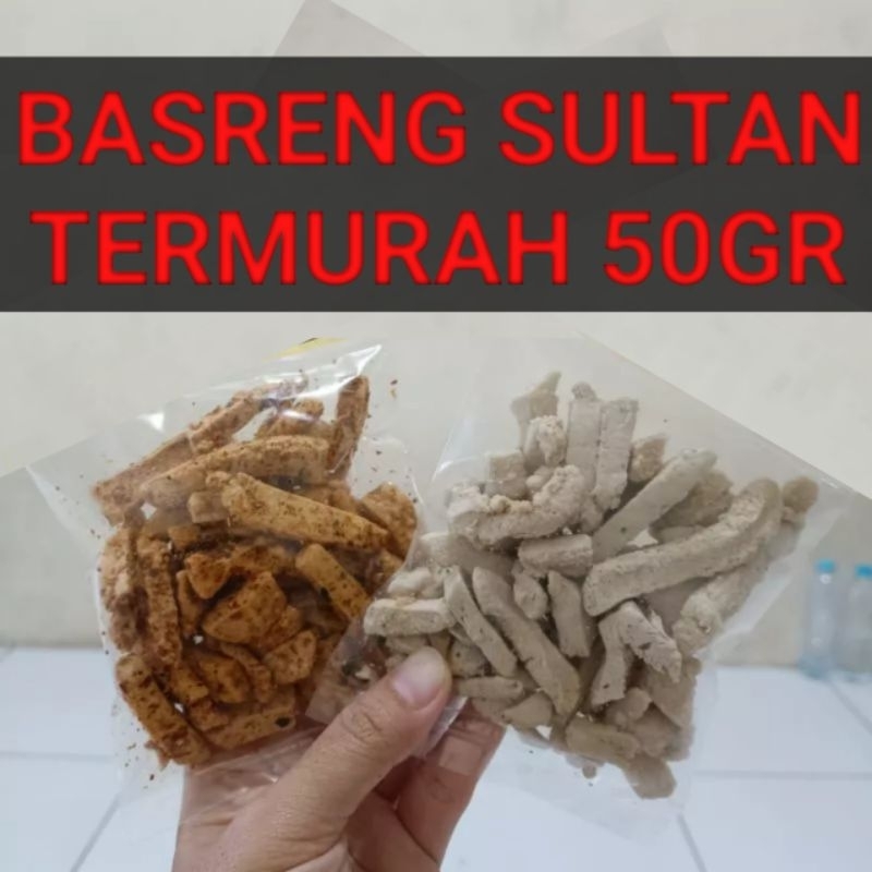 

BASRENG VIRAL 50GR / BASRENG BUMBU MELIMPAH