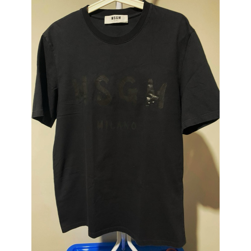 Kaos MSGM Milano Hitam original