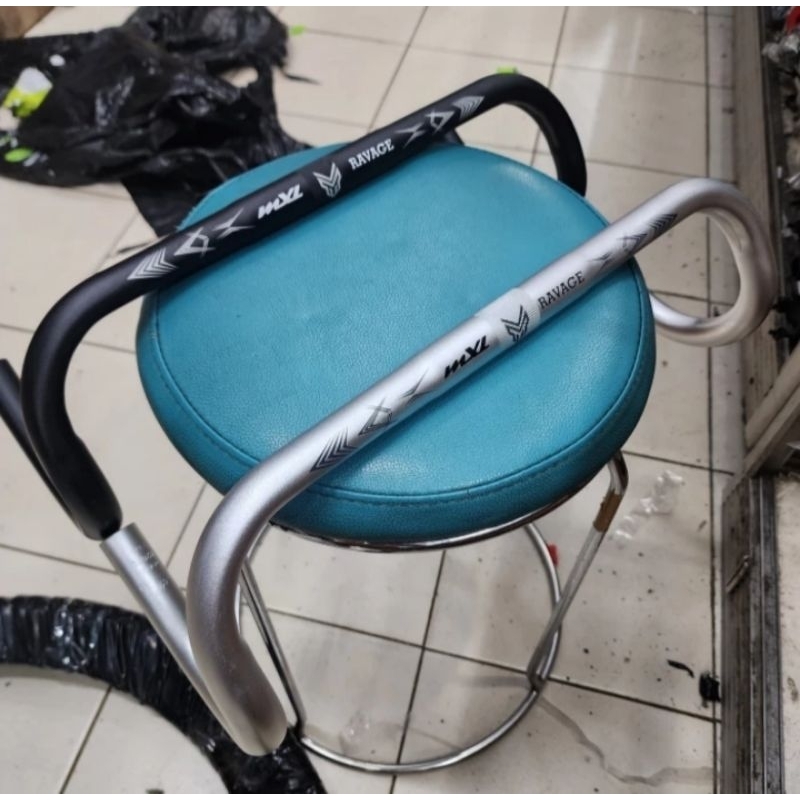 stang balap alloy fixie dropbar mxl ravage alloy 25.4x420 mm - hitam