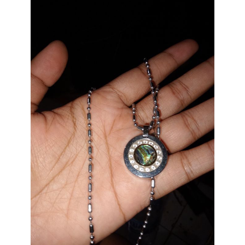 [BEKAS] ORIGINAL KALUNG MCI kalung kesehatan kalung PENDANT LSW