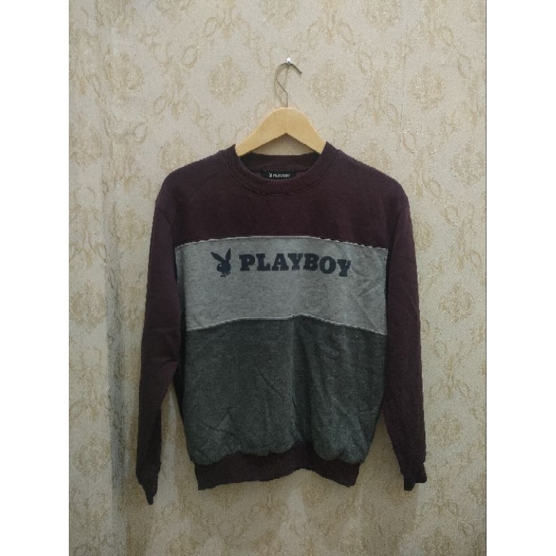 ⭐ Crewneck Second ⭐ Playboy ⭐ Tiga Warna ⭐