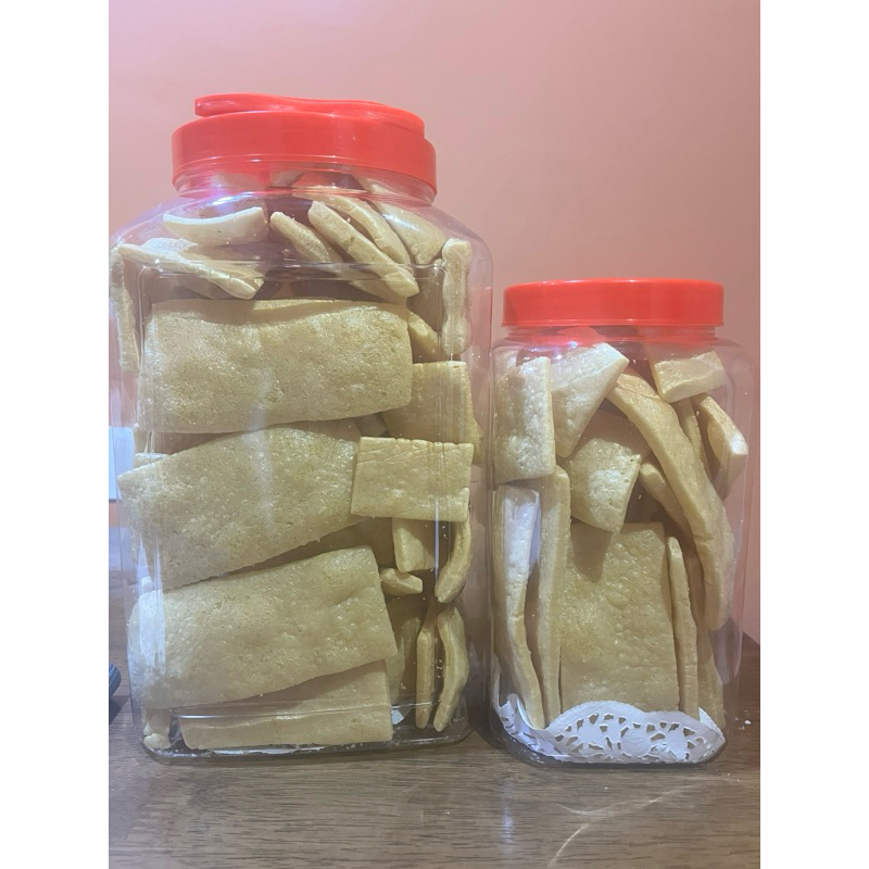 

Kerupuk Jangek/Kerupuk Udang/kerupuk rasa udang/Cemilan rasa Udang/Snack Rasa Udang