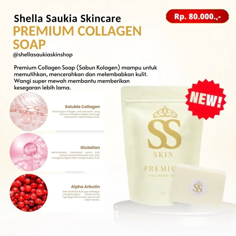 Sabun Collagen Sheila Saukia