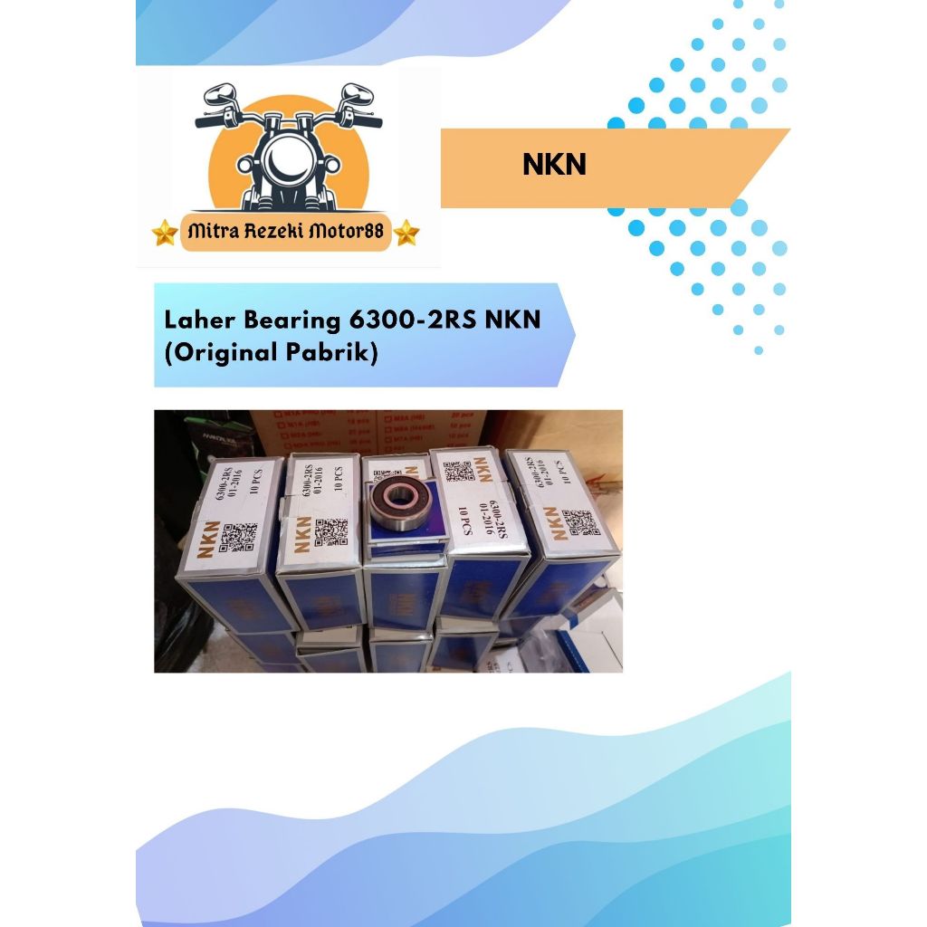 Lahar Bearing NKN 6300 2RS