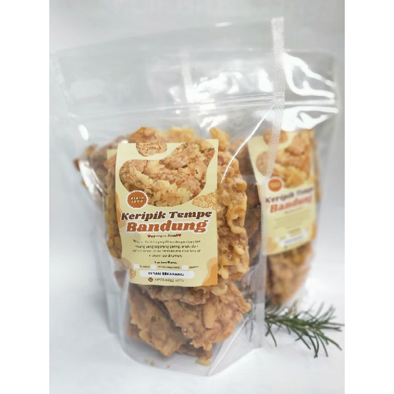 

Keripik Tempe Bandung Enak 150 gr