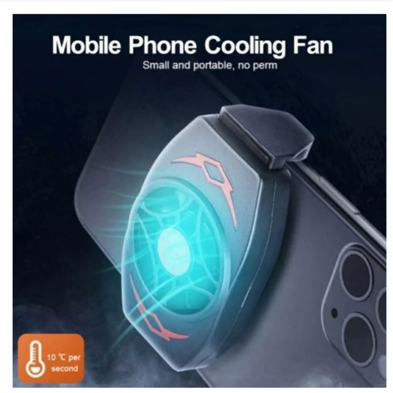 COOLING PAD FAN HP KIPAS PENDINGIN X13 GAMING MOBILE PHONE