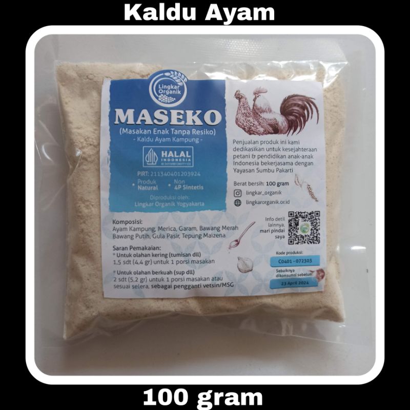 

Kaldu Maseko - Non MSG - MPASI - Kaldu Ayam - Kaldu Jamur - Kaldu Sapi - Refill