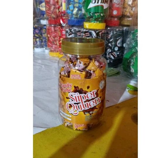 

Promo siiperquuen candy cube permen viral per 2 dus