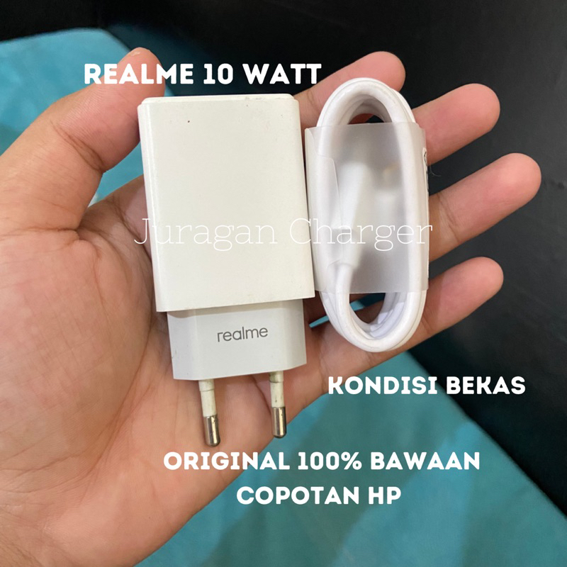 Charger Original Realme 10 Watt Mikro Usb Bawaan Copotan Hp