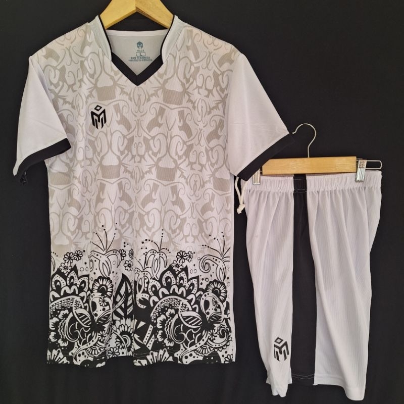 Jersey olahraga dewasa jersey futsal 1 set baju olahraga