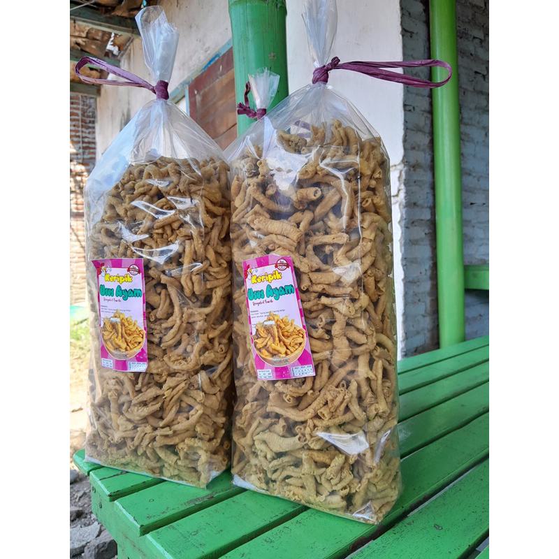 

kripik usus premium