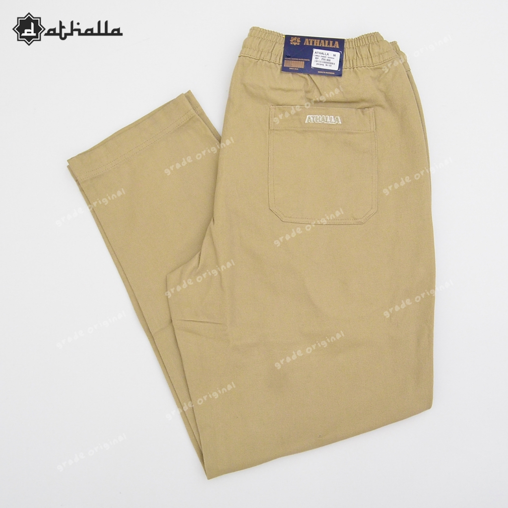 Celana Sirwal Pria Dewasa Jumbo Sholat Muslim Premium Panjang Cingkrang 7/8 Kerja Kantor Santai Pang