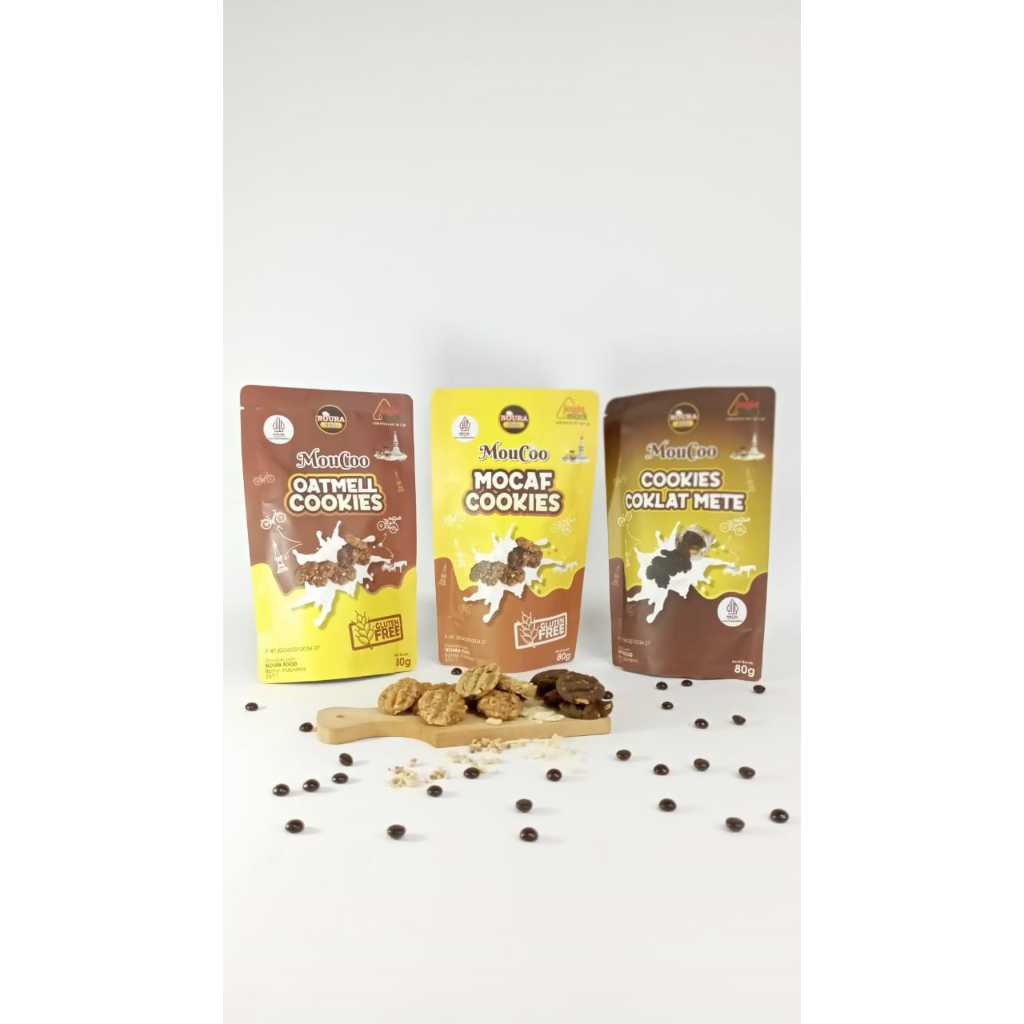 

kukis MouCoo gluten free dan low sugar dari noura food