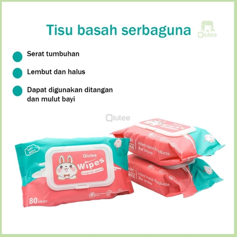 TISU BASAH/ TISU BASAH BAYI/ WIPES TISU BASAH SERBA GUNA
