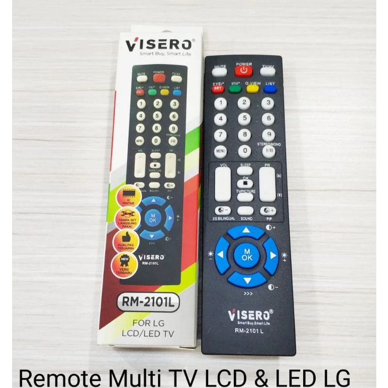Remot Multi Tv LG LCD/LED Visero-2101L