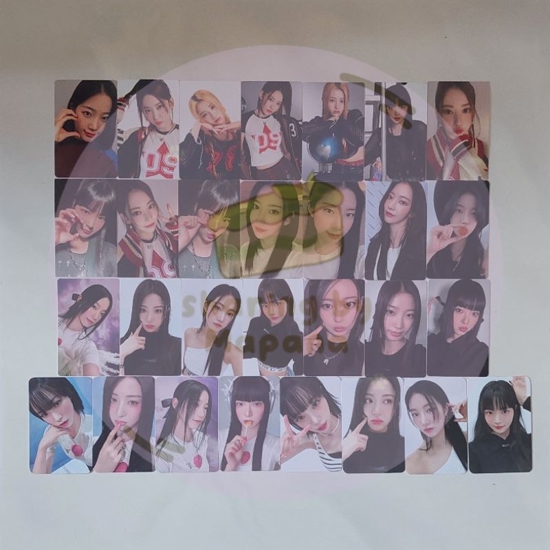 Photocard PC Le Sserafim Fearless Antifragile Unforgiven Chaewon Sakura Kazuha Yunjin Eunchae