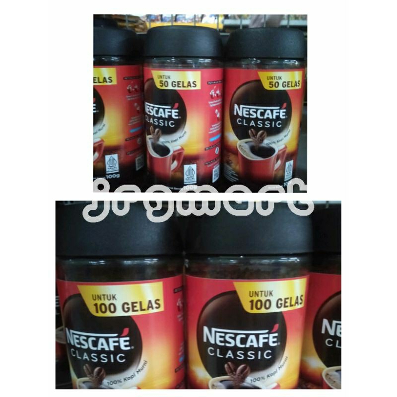 

NESCAFE CLASSIC KOPI BUBUK 100GR DAN 200GR