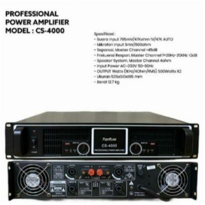 power amplifier firstclass cs 4000/cs4000 first class original