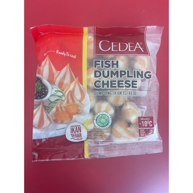 

CEDEA FISH DUMPLING CHEESE 500GR