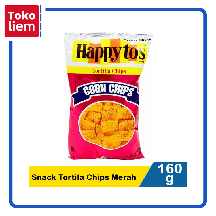 

Happytos Snack Tortila Chips Merah 160G